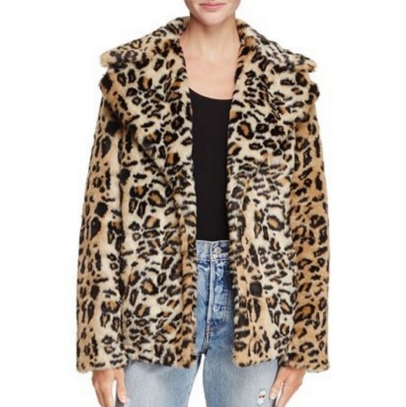 Leopard Fur Coat Sz S - Picture 1 of 17